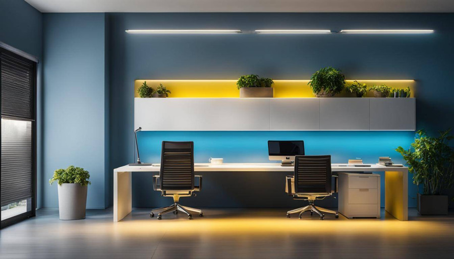 Μπορεί τα φώτα να είναι πολύ έντονα σε ένα γραφείο;