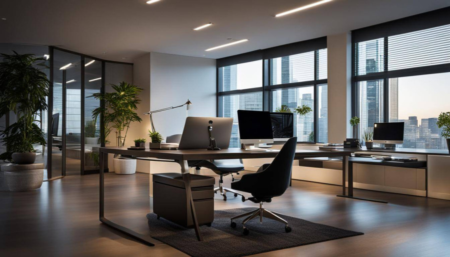 Πώς φωτίζετε ένα δωμάτιο γραφείου;