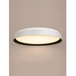 kelvo® VOLA KLV-101-0590-V2 Φωτιστικό Οροφής LED 24W 2400lm 120° AC 220-240V IP20 Ρυθμιζόμενο Λευκό CCT με Διακόπτη στο Driver 2700K/4500K/6000K Triac Dimmable - Lumileds SMD Chip & ENEC/TÜV Driver - Μαύρο Ματ & Λευκό Ματ - Μ38 x Π38 x Υ7cm - 5 Χρόνια Εγγύηση