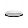 kelvo® VOLA KLV-101-0590-V2 Φωτιστικό Οροφής LED 24W 2400lm 120° AC 220-240V IP20 Ρυθμιζόμενο Λευκό CCT με Διακόπτη στο Driver 2700K/4500K/6000K Triac Dimmable - Lumileds SMD Chip & ENEC/TÜV Driver - Μαύρο Ματ & Λευκό Ματ - Μ38 x Π38 x Υ7cm - 5 Χρόνια Εγγύηση