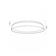 kelvo® VOLA KLV-101-0590-V2 Φωτιστικό Οροφής LED 24W 2400lm 120° AC 220-240V IP20 Ρυθμιζόμενο Λευκό CCT με Διακόπτη στο Driver 2700K/4500K/6000K Triac Dimmable - Lumileds SMD Chip & ENEC/TÜV Driver - Μαύρο Ματ & Λευκό Ματ - Μ38 x Π38 x Υ7cm - 5 Χρόνια Εγγύηση