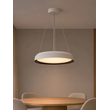 kelvo® VOLA KLV-101-0590 Κρεμαστό Φωτιστικό Οροφής LED 24W 2400lm 120° AC 220-240V IP20 Ρυθμιζόμενο Λευκό CCT με Διακόπτη στο Driver 2700K/4500K/6000K Triac Dimmable - Lumileds SMD Chip & ENEC/TÜV Driver - Μαύρο Ματ & Λευκό Ματ - Μ40 x Π40 x Υ7cm - 5 Χρόνια Εγγύηση