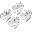 ALFA ROMEO GIULIETTA 4/10+ KIT ΑΚΡΑ (ΠΟΔΙΑ) ΓΙΑ ΜΠΑΡΕΣ NORDRIVE