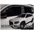 MERCEDES GLB X247 5D 2019+ ΣΕΤ ΑΝΕΜΟΘΡΑΥΣΤΕΣ ΑΥΤΟΚΙΝΗΤΟΥ ΑΠΟ ΕΥΚΑΜΠΤΟ ΦΙΜΕ ΠΛΑΣΤΙΚΟ HEKO - 4 ΤΕΜ.