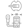 H3 ΑΛΟΓΟΝΟΥ 12V/100W 42mm PK22s ΛΑΜΠΑ