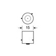 ΛΑΜΠΑΚΙ 12V/PY21W BAU15s