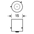 ΛΑΜΠΑΚΙΑ 12V/PY21W ΚΑΘΡΕΦΤΗΣ