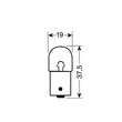 ΛΑΜΠΑ 12V/R10W ΦΟΥΝΤΟΥΚΑΚΙ