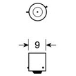 ΛΑΜΠΑ ΑΛΟΓΟΝΟΥ 12V/6W BAX9s