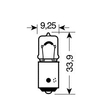 ΛΑΜΠΑ ΤΥΠΟΥ ΜΙΝΙΟΝ BAX9s 12V/6W