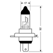 H4 XENON-BLUE 12V/100-90W 92mm 4.500Κ