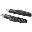 ΦΛΑΣ MOTO ΠΙΣΩ 12V SMD LED ΜΑΥΡΟ 3 ΧΡΗΣΕΩΝ (ΘΕΣΕΩΣ /ΦΛΑΣ/ΣΤΟΠ) 91x15mm  LAMPA  - 2 TEM.