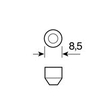 ΛΑΜΠΑΚΙΑ ΣΩΛΗΝΩΤΑ 12V/10W ΜΠΛΕ 11X31mm