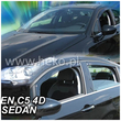 CITROEN C5 4D/5D 2008-2017 ΖΕΥΓΑΡΙ ΑΝΕΜΟΘΡΑΥΣΤΕΣ ΑΠΟ ΕΥΚΑΜΠΤΟ ΦΙΜΕ ΠΛΑΣΤΙΚΟ HEKO - 2 ΤΕΜ.