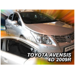 TOYOTA AVENSIS 4D/5D 2009+ ΖΕΥΓΑΡΙ ΑΝΕΜΟΘΡΑΥΣΤΕΣ ΑΠΟ ΕΥΚΑΜΠΤΟ ΦΙΜΕ ΠΛΑΣΤΙΚΟ HEKO - 2 ΤΕΜ.