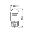 ΛΑΜΠΑΚΙΑ 12V W21/5W W3x16q