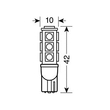 T10 12V 13SMDx3CHIPS POWER39 HYPER-LED