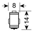 ΛΑΜΠΑΚΙ T3 HYPER-LED ΜΠΛΕ ΦΩΣ POWER2