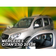 MERCEDES W415 CITAN 3/5D 2012+ ΖΕΥΓΑΡΙ ΑΝΕΜΟΘΡΑΥΣΤΕΣ ΑΠΟ ΕΥΚΑΜΠΤΟ ΦΙΜΕ ΠΛΑΣΤΙΚΟ HEKO - 2 ΤΕΜ.