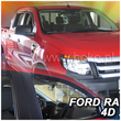 FORD RANGER 3 4D 2012+ ΖΕΥΓΑΡΙ ΑΝΕΜΟΘΡΑΥΣΤΕΣ ΑΠΟ ΕΥΚΑΜΠΤΟ ΦΙΜΕ ΠΛΑΣΤΙΚΟ HEKO - 2 ΤΕΜ.