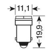 T4W 24/28V BA9s HYPER-LED ΛΕΥΚΟ