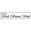 Καλώδιο Φορτισης / Συγχρονισμού USB για Apple 100cm 8pin με αντάπτορα USB αναπτήρα 12V/24V και αντάπτορα 220V