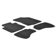 CITROEN C1 05/2005-05/2014 / PEUGEOT 107 05/2005-12/2014 / TOYOTA AYGO 05/2005-05/2014 ΜΑΡΚΕ ΠΑΤΑΚΙΑ SUMISURA ΛΑΣΤΙΧΟ ΣΕ ΜΑΥΡΟ ΧΡΩΜΑ ME ΚΟΥΜΠΩΜΑΤΑ LAMPA - 4 ΤΕΜ.