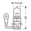 H3 12V 55W PK22s XENON ULTRA 4.800K +90%  2ΤΕΜ.