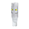 T10 10-30V W2,1x9,5d 380lm (ΚΑΡΦΩΤΟ) Λευκό Διάθλασης MEGA-LED 45 CREE-LED BLISTER 2τεμ.