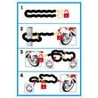 Αντικλεπτική Κουλούρα  C-Lock 150R απο Χάλυβα