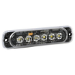 ΣΤΡΟΜΠΟ ΠΟΡΤΟΚΑΛΙ LS1 12/24V ΜΕ 6 LED 19 ΧΡΗΣΕΩΝ ΑΔΙΑΒΡΟΧΟ 113x28mm 1ΤΕΜ.
