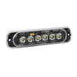 ΣΤΡΟΜΠΟ ΛΕΥΚΟ LF1 12/24V ΜΕ 6 LED 19 ΧΡΗΣΕΩΝ ΑΔΙΑΒΡΟΧΟ 113x28mm 1ΤΕΜ.