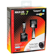 H10/HB3 9005 9-32V 6.500K 6.000lm 72W P20d HALO LED SERIE 7 COMPACT 6LED CREE 2ΤΕΜ. LED KIT