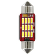 ΛΑΜΠΑΚΙ ΠΛΑΦΟΝΙΕΡΑΣ 12V 12x36mm 150lm ΛΕΥΚΟ MEGA-LED12 (ΔΙΠΛΗΣ ΠΟΛΙΚΟΤΗΤΑΣ- CAN-BUS) BLISTER 1ΤΕΜ.