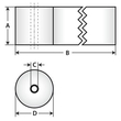 ΣΕΤ ΡΟΛΟ ΑΠΟΔΕΙΞΕΩΝ ΓΙΑ POS (57 mm X 18 m) - 10 ΤΕΜ.