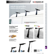 KIT ΑΚΡΑ (ΠΟΔΙΑ) ΓΙΑ ΝΕΡΟΧΥΤΗ VAN ΥΨΟΣ 16-21 cm ΓΙΑ ΜΠΑΡΕΣ NORDRIVE (ΓΙΑ ΜΙΑ ΜΠΑΡΑ) - 2 TEM.