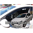 RENAULT MEGANE 5D 2016+ / MEGANE IV HTB / GRANDTOUR SEDAN 4D/5D 2016+ ΖΕΥΓΑΡΙ ΑΝΕΜΟΘΡΑΥΣΤΕΣ ΑΠΟ ΕΥΚΑΜΠΤΟ ΦΙΜΕ ΠΛΑΣΤΙΚΟ HEKO - 2 ΤΕΜ.