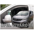 CITROEN JUMPY 3 / SPACETOURER / TOYOTA PROACE 2 / PEUGEOT EXPERT 3 / TRAVELLER 2016+ / OPEL VIVARO 3 2019+ ΖΕΥΓΑΡΙ ΑΝΕΜΟΘΡΑΥΣΤΕΣ VAN ΑΠΟ ΕΥΚΑΜΠΤΟ ΦΙΜΕ ΠΛΑΣΤΙΚΟ HEKO - 2 ΤΕΜ.