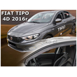 FIAT TIPO 4D/5D SEDAN HTB WAGON 2016+ ΖΕΥΓΑΡΙ ΑΝΕΜΟΘΡΑΥΣΤΕΣ ΑΠΟ ΕΥΚΑΜΠΤΟ ΦΙΜΕ ΠΛΑΣΤΙΚΟ HEKO - 2 ΤΕΜ.