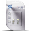W5W 12V T10 W2,1x9,5d LED 6xSMD5730 ΛΕΥΚΟ (ΚΑΡΦΩΤΟ ΑΚΑΛΥΚΟ) BLISTER 2ΤΕΜ. M-TECH