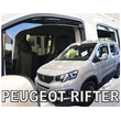 CITROEN BERLINGO III/PEUGEOT RIFTER/OPEL COMBO E 4D/5D LOV 2018+ ΣΕΤ ΑΝΕΜΟΘΡΑΥΣΤΕΣ ΑΥΤΟΚΙΝΗΤΟΥ ΑΠΟ ΕΥΚΑΜΠΤΟ ΦΙΜΕ ΠΛΑΣΤΙΚΟ HEKO - 4 ΤΕΜ.