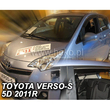 TOYOTA VERSO S 5D 2010-2015 ΣΕΤ ΑΝΕΜΟΘΡΑΥΣΤΕΣ ΑΥΤΟΚΙΝΗΤΟΥ ΑΠΟ ΕΥΚΑΜΠΤΟ ΦΙΜΕ ΠΛΑΣΤΙΚΟ HEKO - 4 ΤΕΜ.