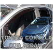 TOYOTA COROLLA XII 4D SEDAN 2018+ ΣΕΤ ΑΝΕΜΟΘΡΑΥΣΤΕΣ ΑΥΤΟΚΙΝΗΤΟΥ ΑΠΟ ΕΥΚΑΜΠΤΟ ΦΙΜΕ ΠΛΑΣΤΙΚΟ HEKO - 4 ΤΕΜ.