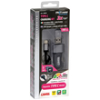 ΦΟΡΤΙΣΤΗΣ ΑΝΑΠΤΗΡΑ 12/24V ΜΕ 1 USB TYPE-C 3000mA ΜΕ ΚΑΛΩΔΙΟ 100cm FAST CHARGER SILVER LINE