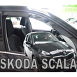 SKODA SCALA 5D 2019+ ΖΕΥΓΑΡΙ ΑΝΕΜΟΘΡΑΥΣΤΕΣ ΑΠΟ ΕΥΚΑΜΠΤΟ ΦΙΜΕ ΠΛΑΣΤΙΚΟ HEKO - 2 ΤΕΜ.