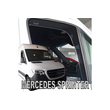 MERCEDES SPRINTER W907 2D 2018+ ΖΕΥΓΑΡΙ ΑΝΕΜΟΘΡΑΥΣΤΕΣ VAN ΑΠΟ ΕΥΚΑΜΠΤΟ ΦΙΜΕ ΠΛΑΣΤΙΚΟ HEKO - 2 ΤΕΜ.