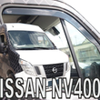 OPEL MOVANO B 2010+ / RENAULT MASTER 3 2010-2019 / MASTER IV 2019+ / NISSAN NV400 2011+ ΜΑΚΡΥ ΖΕΥΓΑΡΙ ΑΝΕΜΟΘΡΑΥΣΤΕΣ VAN ΑΠΟ ΕΥΚΑΜΠΤΟ ΦΙΜΕ ΠΛΑΣΤΙΚΟ HEKO - 2 ΤΕΜ.
