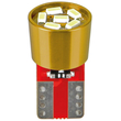 T10 24V W2,1x9,5d 24lm 6SMD ΛΑΜΠΑΚΙ LED ΠΟΡΤΟΚΑΛΙ (ΚΑΡΦΩΤΟ-ΔΙΠΛΗΣ ΠΟΛΙΚΟΤΗΤΑΣ CAN-BUS) LAMPA - 2 ΤΕΜ.