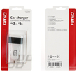 ΦΟΡΤΙΣΤΗΣ ΑΝΑΠΤΗΡΑ ΜΕ 3 ΘΥΡΕΣ USB 12/24V 5100mA (1Α, 2Α, 2.1Α) AMiO - 1 ΤΕΜ.