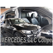 MERCEDES GLC COUPE C253 5D 2017+ ΣΕΤ ΑΝΕΜΟΘΡΑΥΣΤΕΣ ΑΥΤΟΚΙΝΗΤΟΥ ΑΠΟ ΕΥΚΑΜΠΤΟ ΦΙΜΕ ΠΛΑΣΤΙΚΟ HEKO - 4 ΤΕΜ.